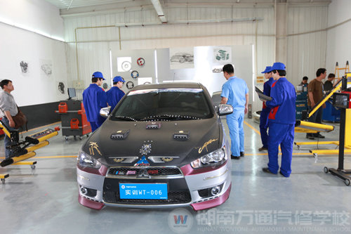萬通汽修學校 培養專業技能型人才的“練兵場”