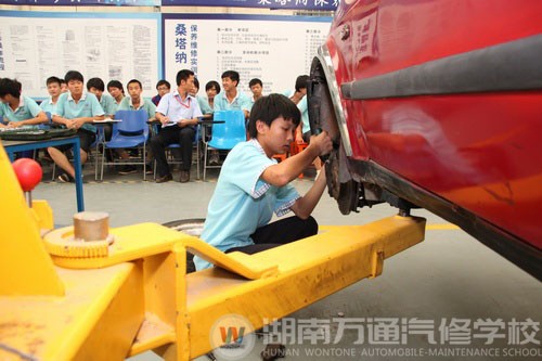 湖南萬通實際操作考場