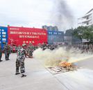 軍訓第一周：防患“未燃” 消防知識走進軍訓實戰演練