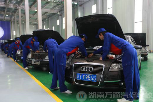 萬通汽修學校：理實相結合才是硬道理