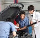 學吃香汽修技術 爭當企業搶手的緊缺型人才