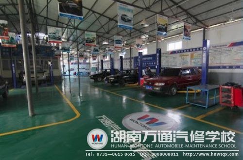 整車實訓中心一角