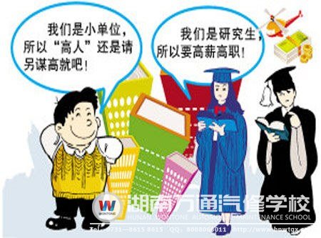 如今，研究生找工作也會(huì)遇囧！