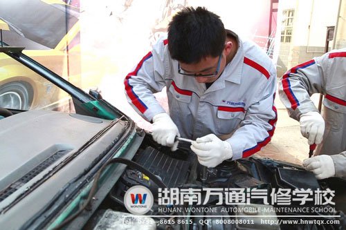 初中生學汽修，邁向成才路