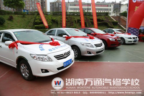 湖南萬通近段時間新購入的新實訓車輛