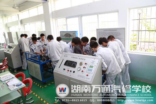 湖南萬通實訓課程多，為就業打下基礎